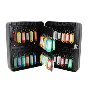 Key Cabinet Wall Mount,Locking Key Organizer,Key Storage Lock Box with Code,Key Management with Combination Lock